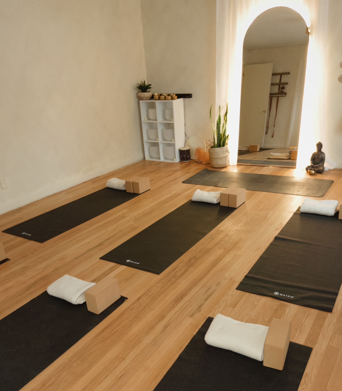Harmony Oak Yoga Studio interior